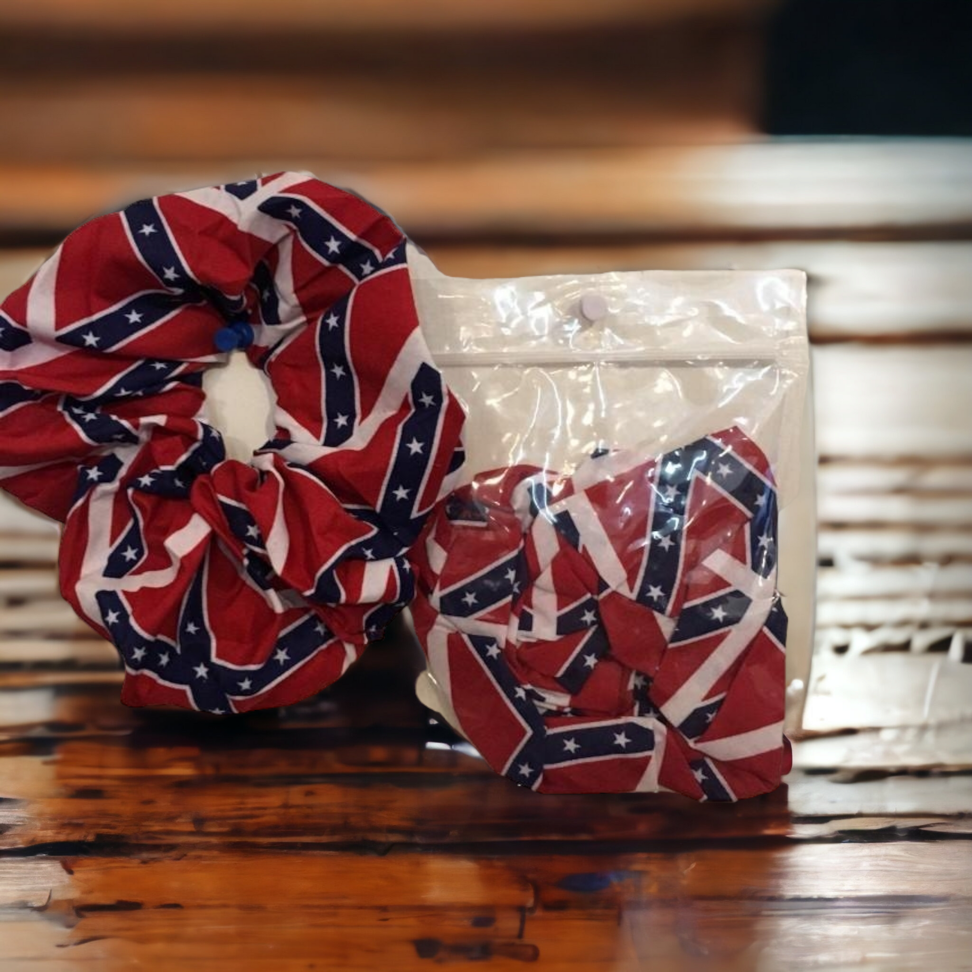 Battle Flag Scrunchie