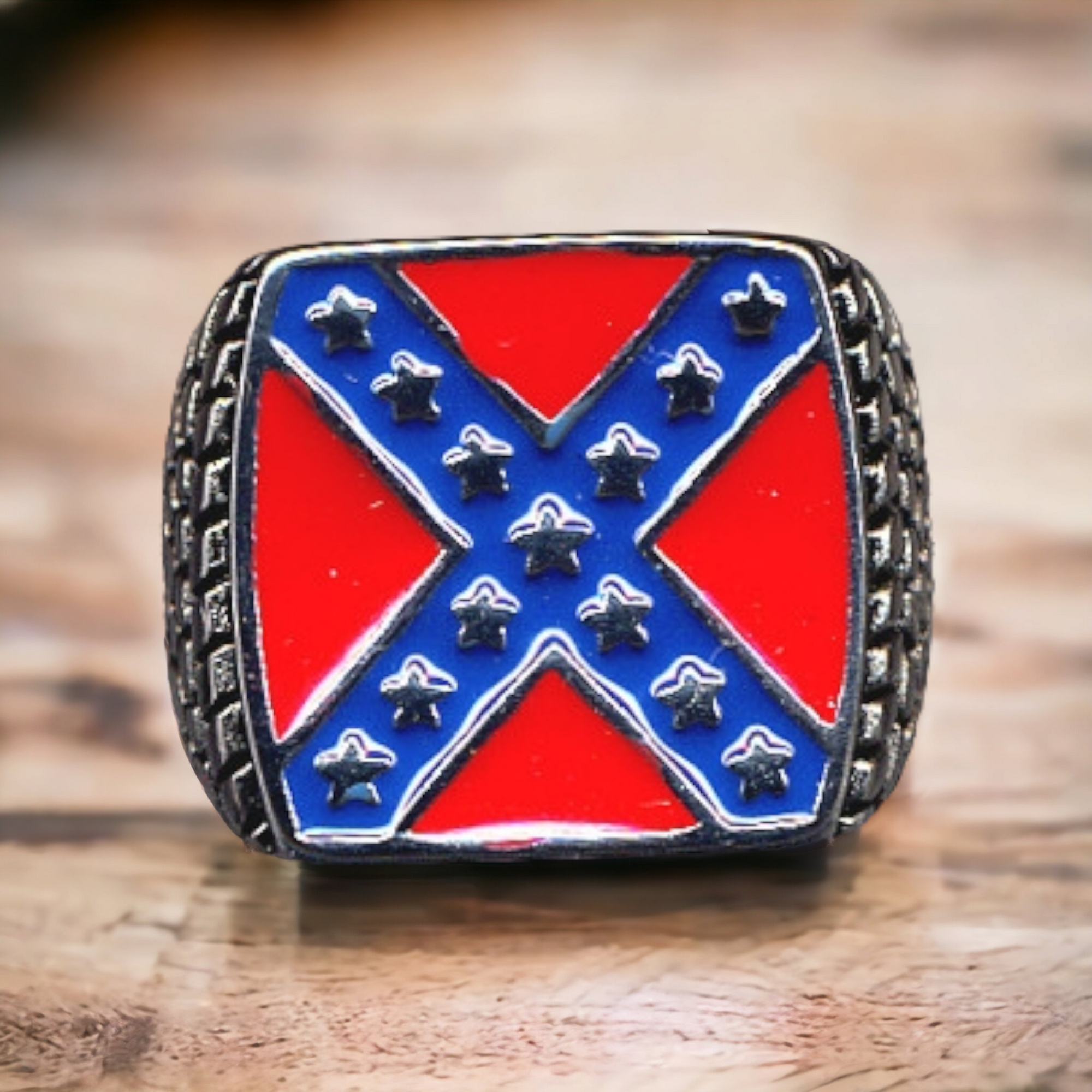 Battle Flag Ring - Men's