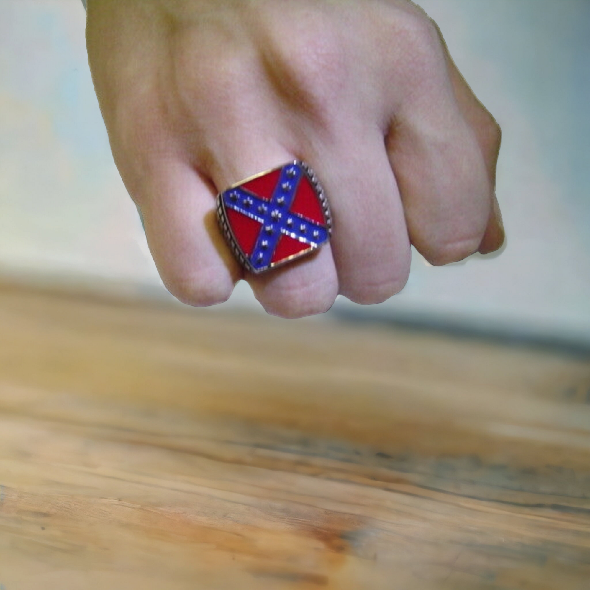 Battle Flag Ring - Men's