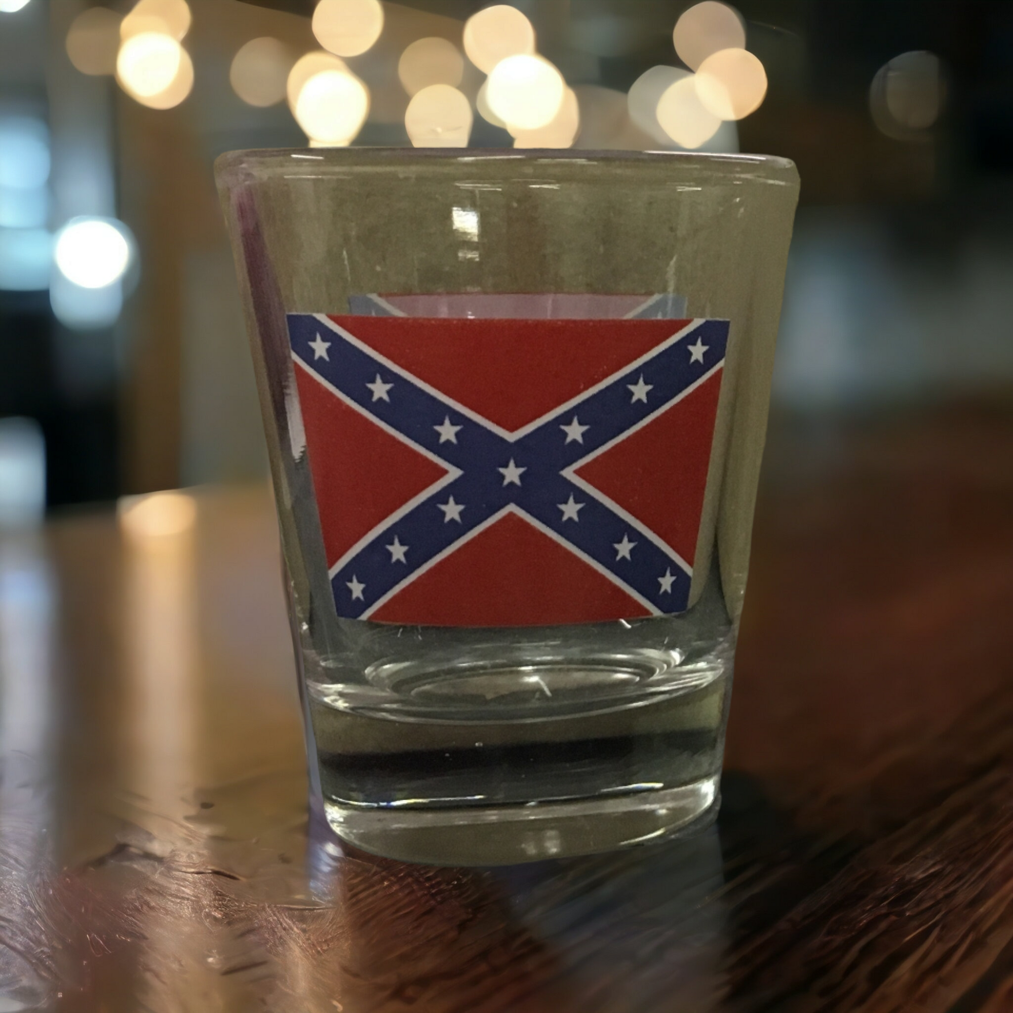 Battle Flag Shot Glass