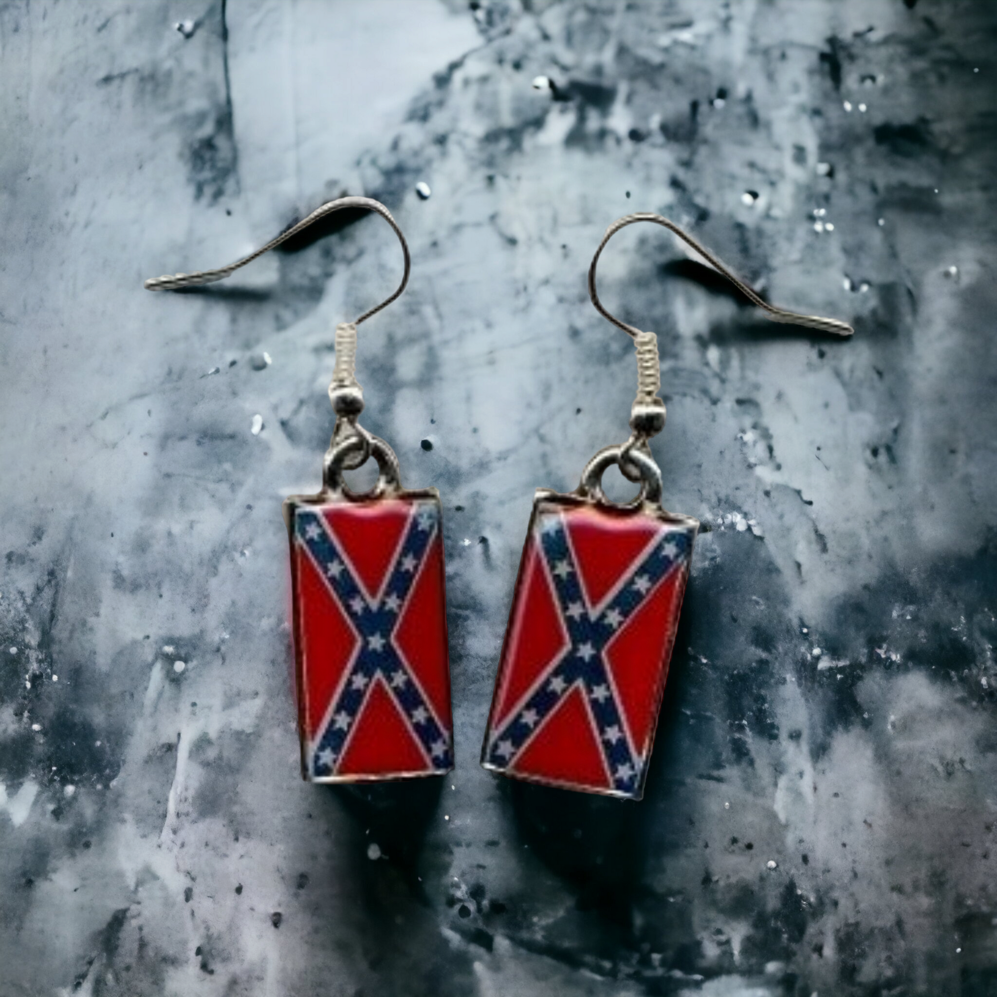 Battle Flag Earrings