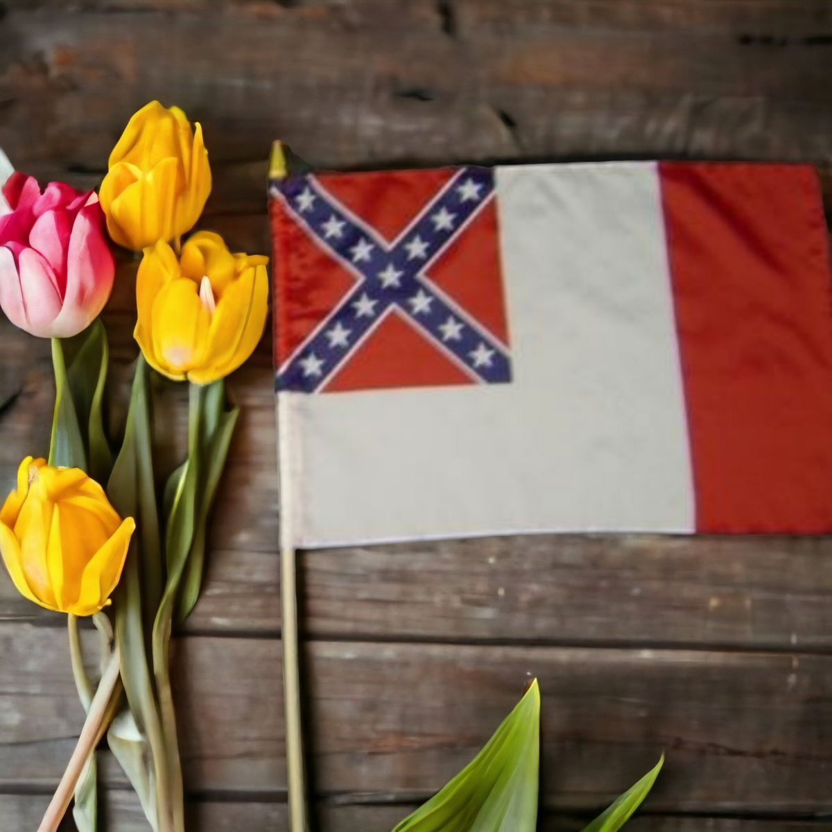 3rd National Gravesite Stick Flag