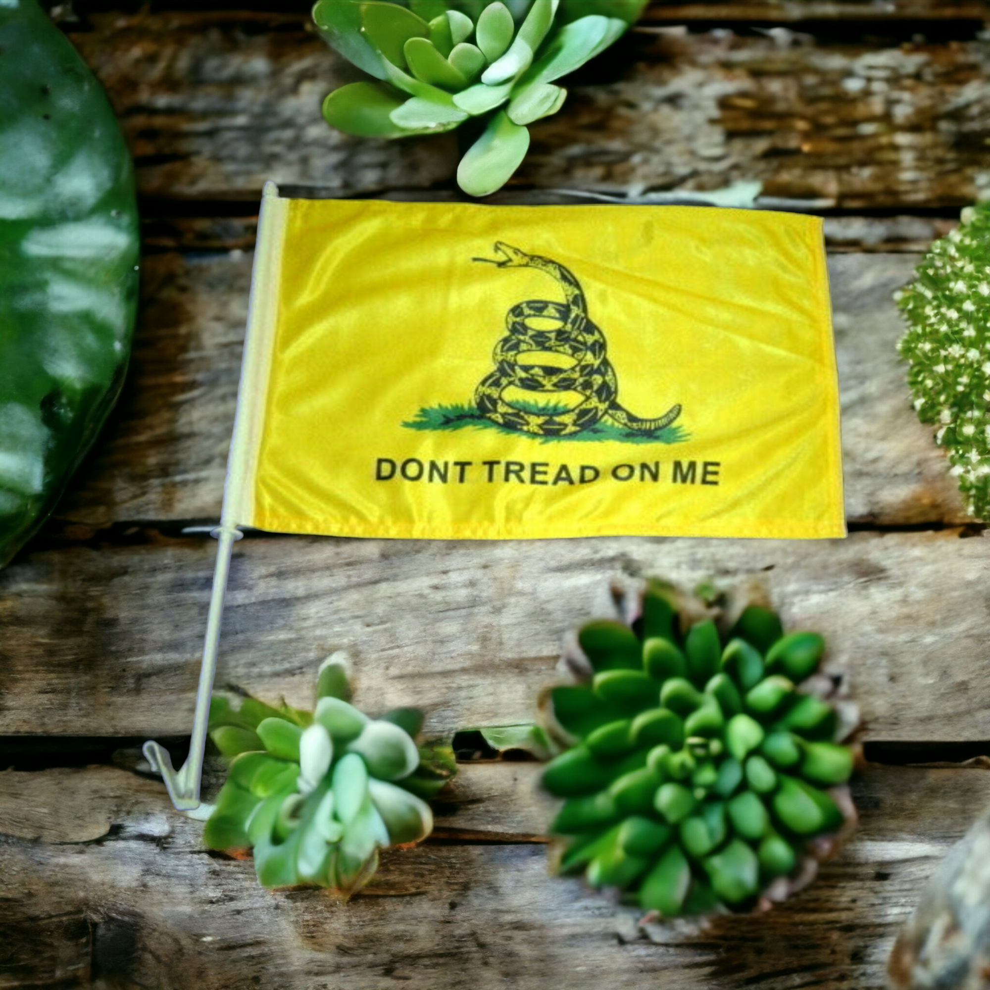 Don't Tread On Me Window Flag