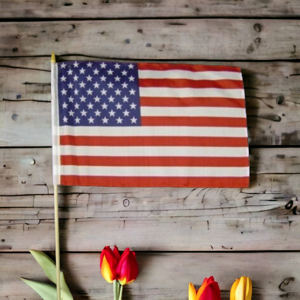 US Gravesite Stick Flag