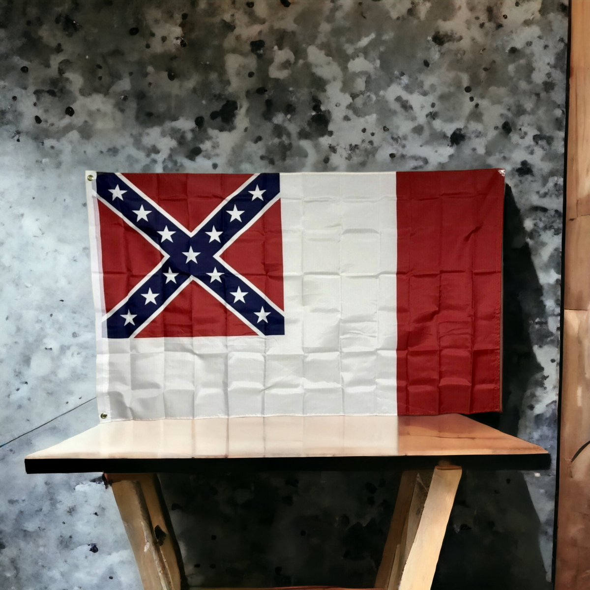 3rd National Premium Sewn Cotton Indoor Flag