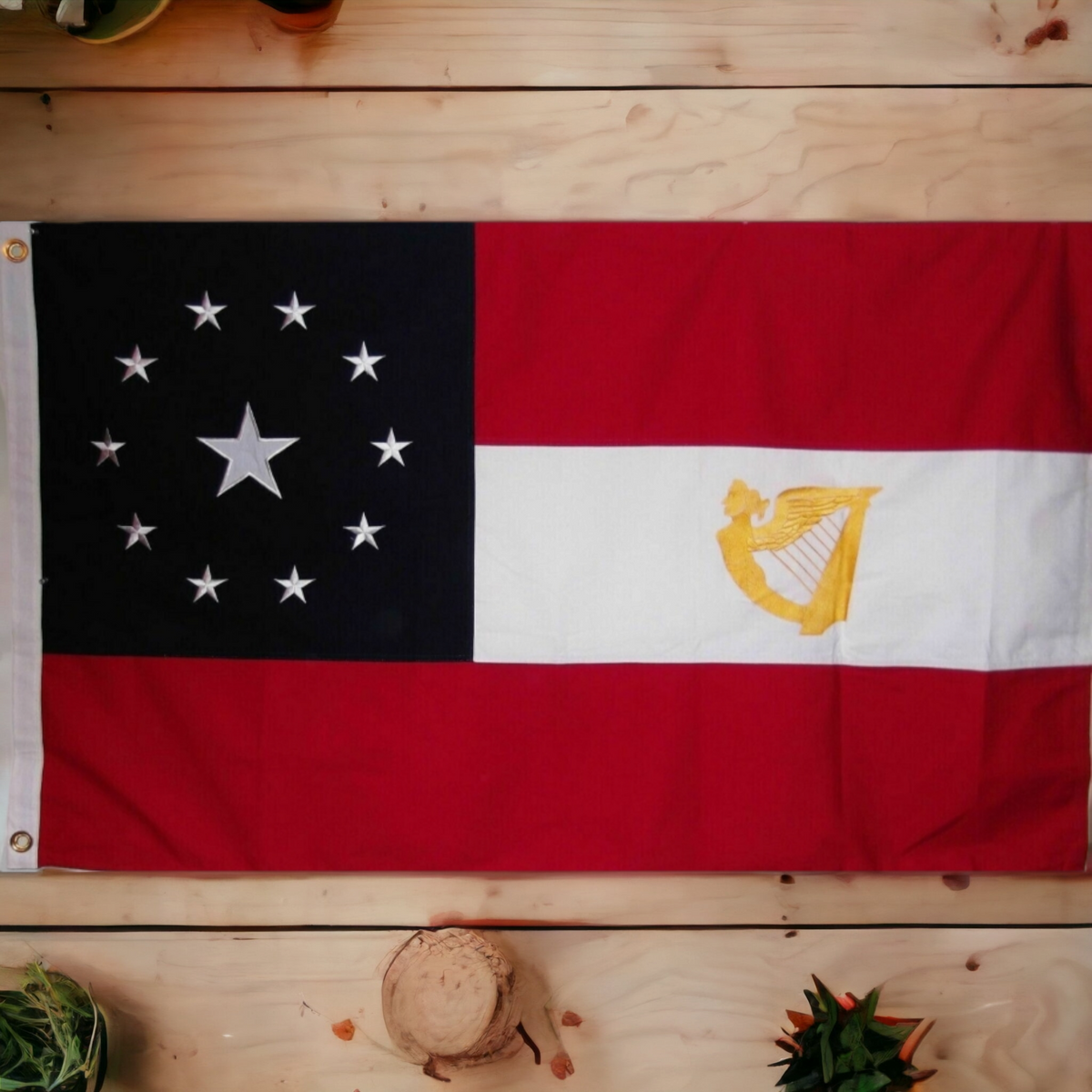 1st Irish Brigade Stars and Bars w / Harp