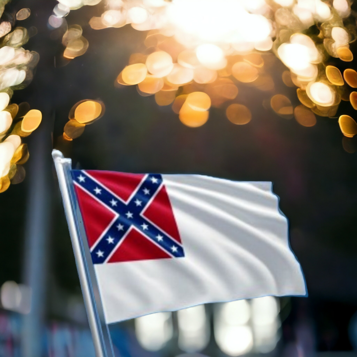 2nd National Premium Sewn Cotton Indoor Flag