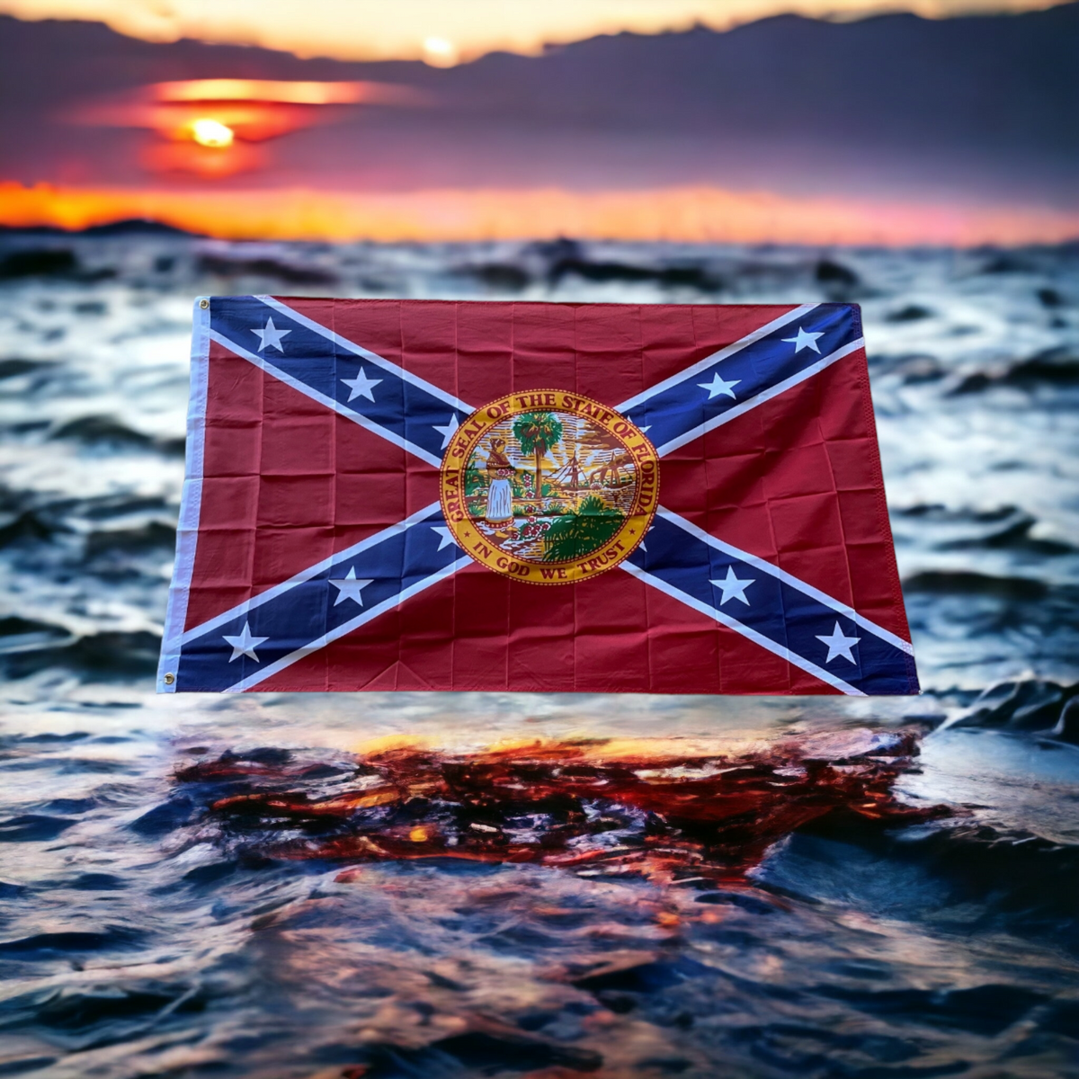 Battle Flag w/ Florida Seal