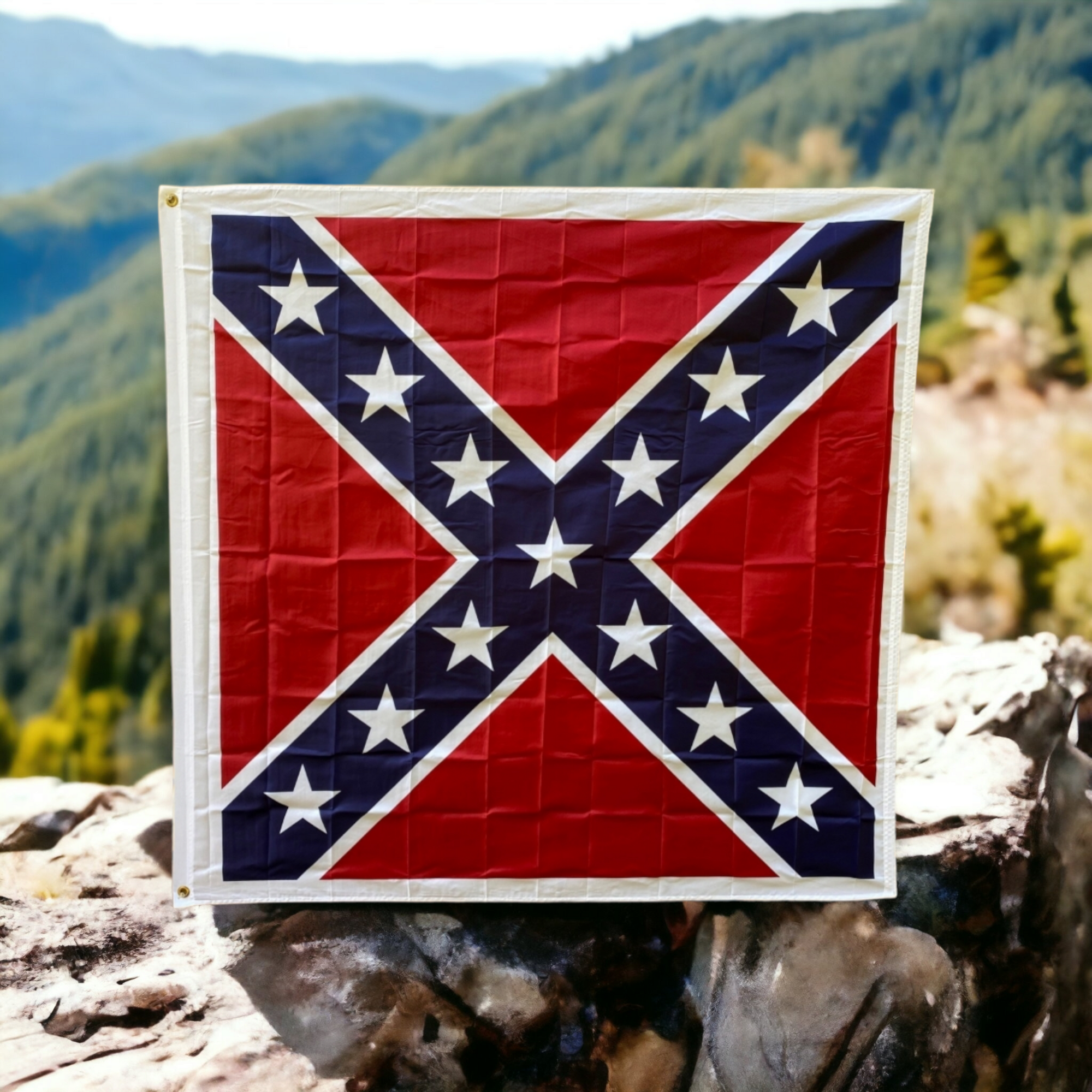 Square Battle Flag Premium Sewn Outdoor Flag