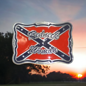 Redneck Woman Square Belt Buckle