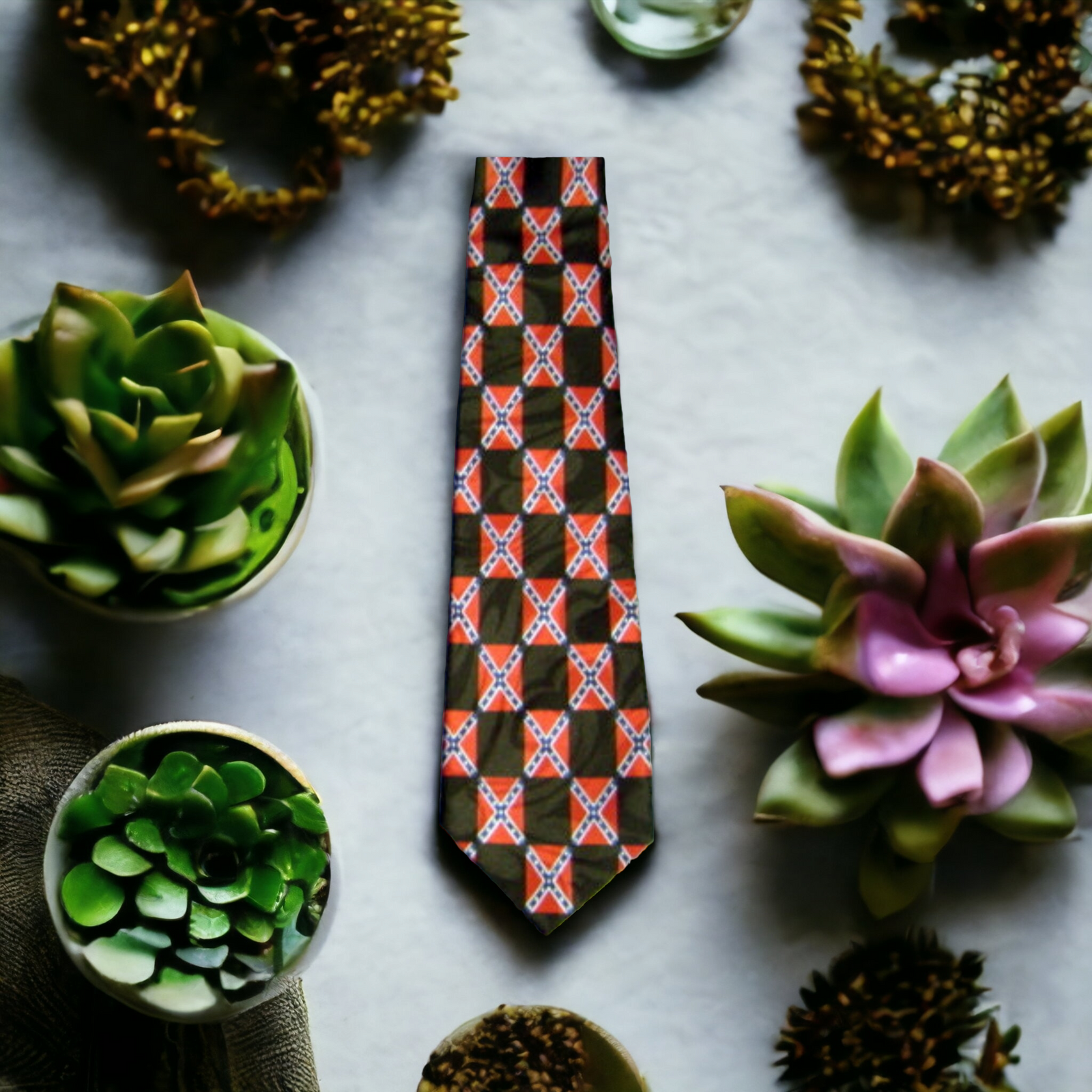 Battle Flag Men's Tie