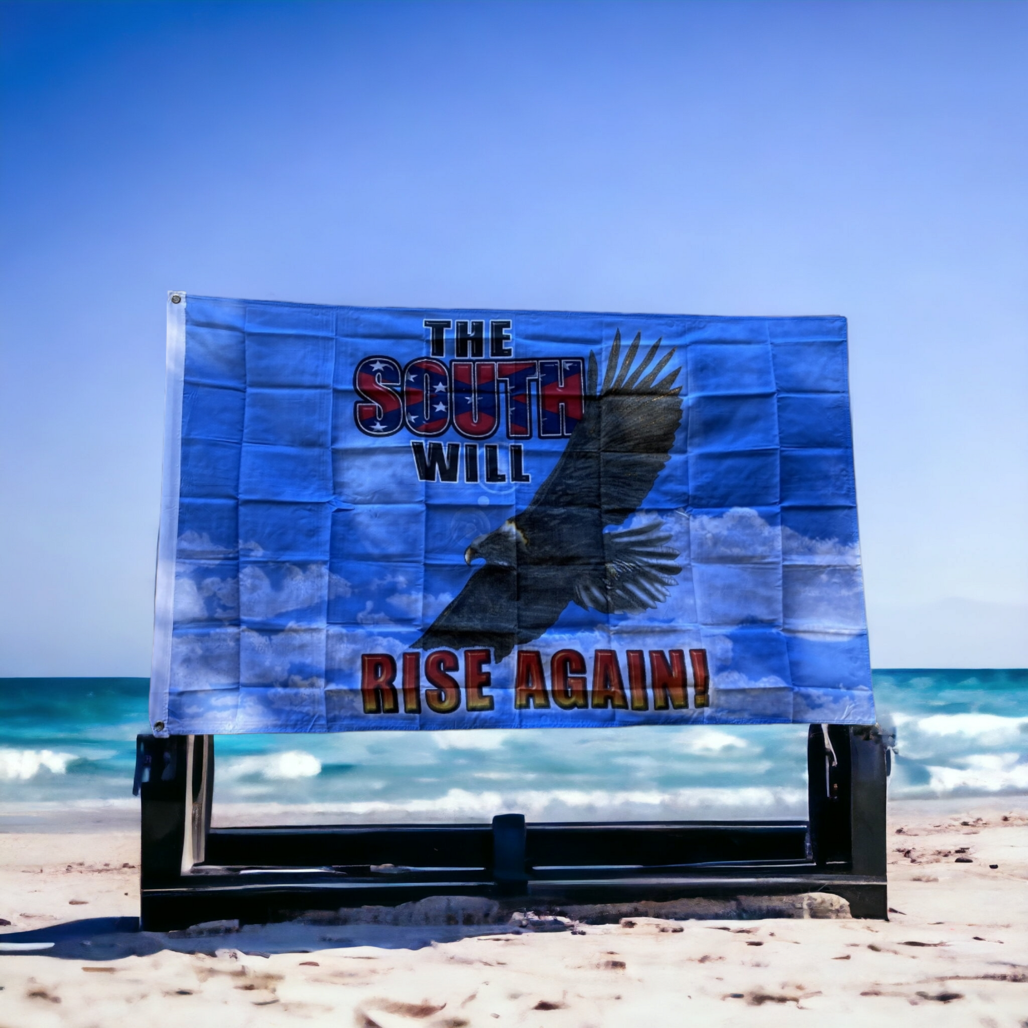 The South Will Rise Again - Eagle Flag