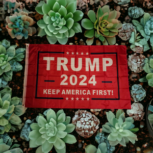 TRUMP 2024 Keep America First Flag
