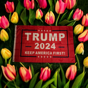 TRUMP 2024 Keep America First Flag