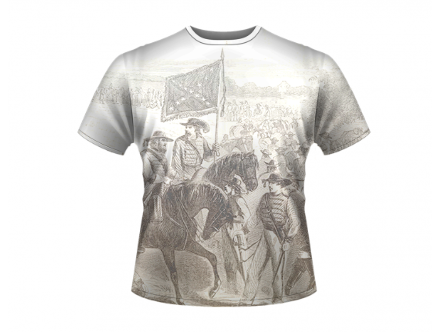 Forrest On Horse All Over Shirt By Dixie Outfitters® v1
