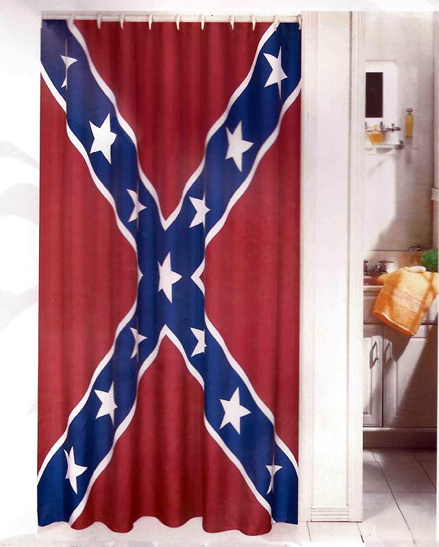 Battle Flag Shower Curtain