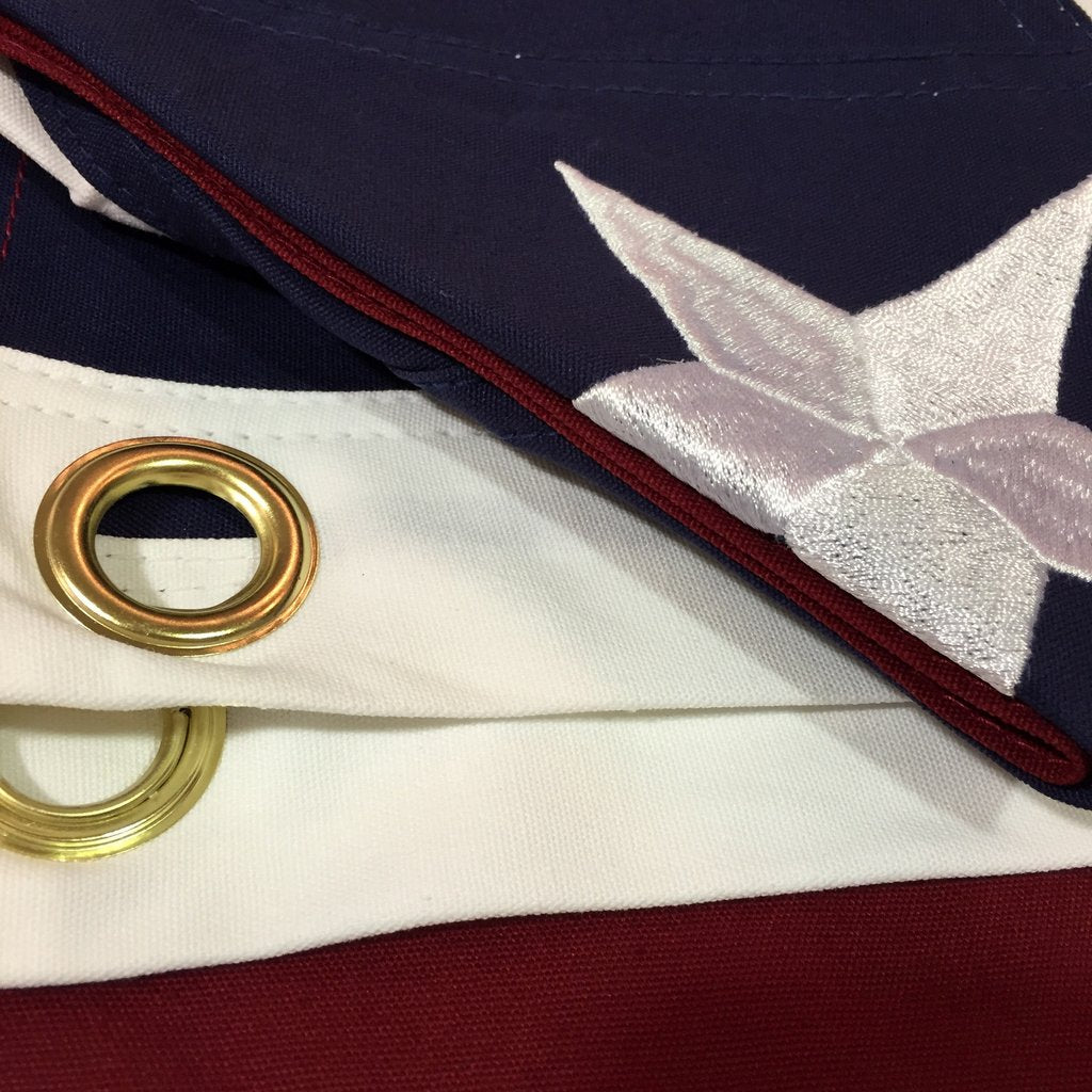 Battle Flag (Naval Jack) Premium Sewn Cotton Indoor Flag