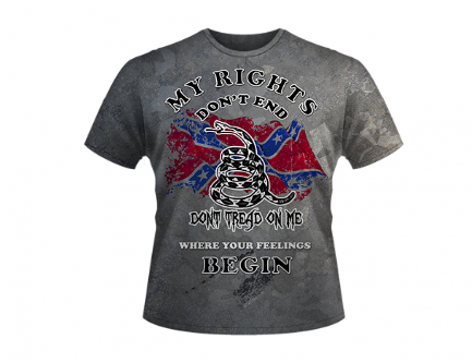 My Rights All Over Shirt By Dixie Outfitters®