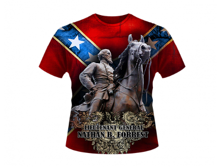 Forrest On Horse All Over Shirt By Dixie Outfitters® v2