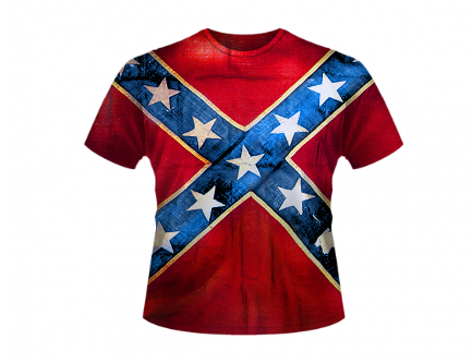 Battle Flag All Over Shirt By Dixie Outfitters®