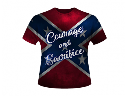 Courage All Over Shirt By Dixie Outfitters®