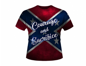 Courage All Over Shirt By Dixie Outfitters®