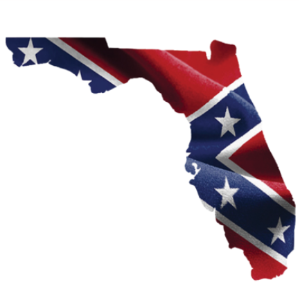 Florida Battle Flag - Sticker by Dixie Outfitters®