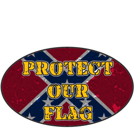 Protect Our Flag - Sticker by Dixie Outfitters®