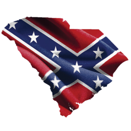 South Carolina Battle Flag - Sticker by Dixie Outfitters®